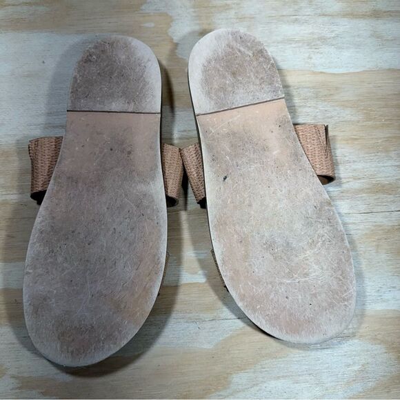 Joie Nimble Tan Vegan Leather Slide Sandals Women’s Size 9.5 - Picture 6 of 8